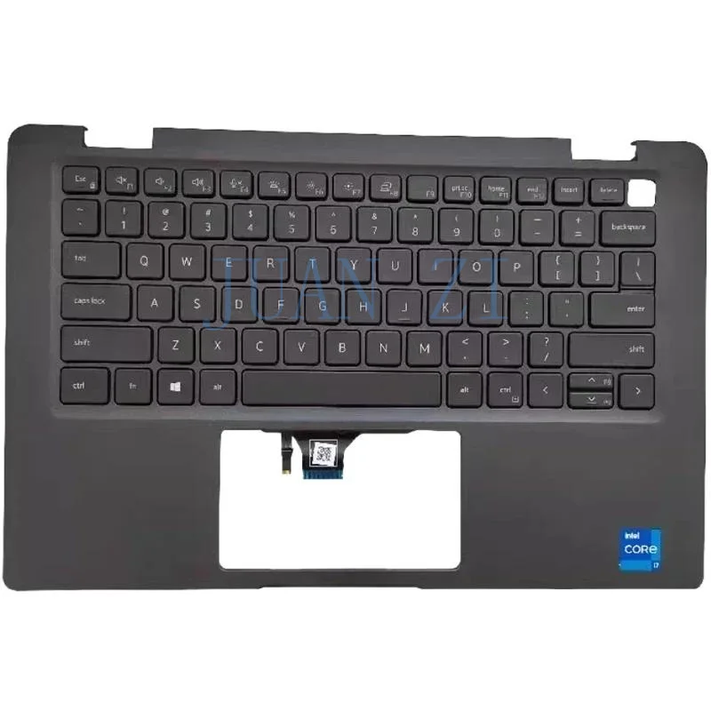 WQ New For Dell Latitude 7320 E7320 Laptop LCD Back Cover Front Bezel Upper Palmrest Bottom Base Case Keyboard Hinges