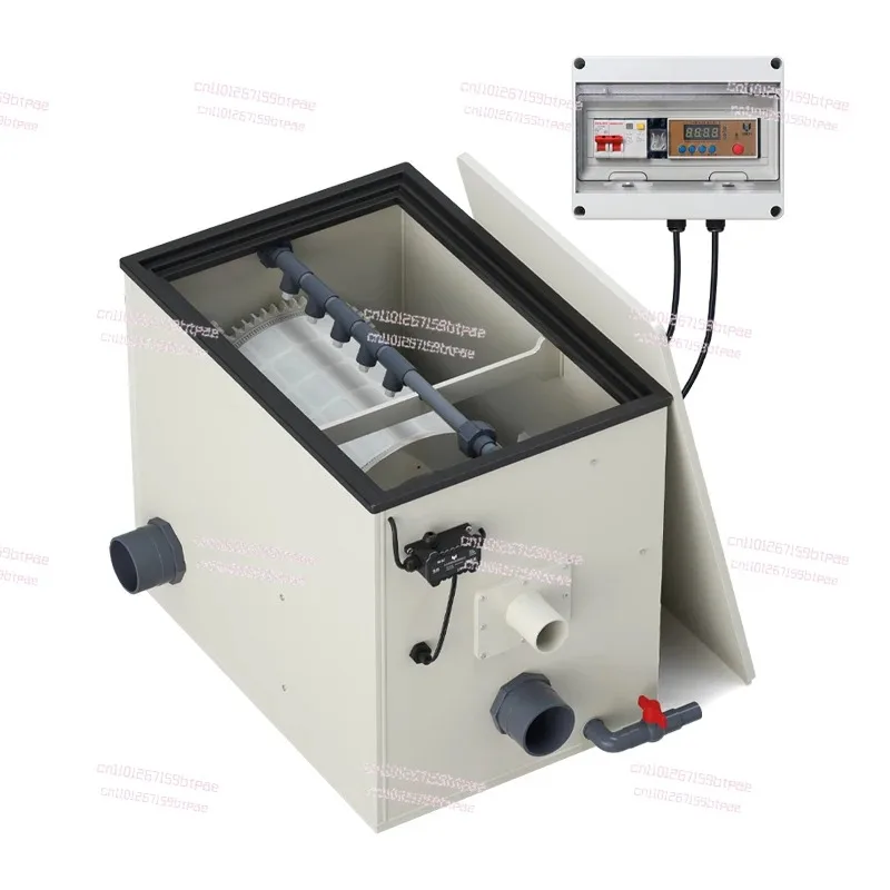 Fish pond automatic backwashing cycle fish stool separation filter aquaculture microfilter  Rotary drum microfilter