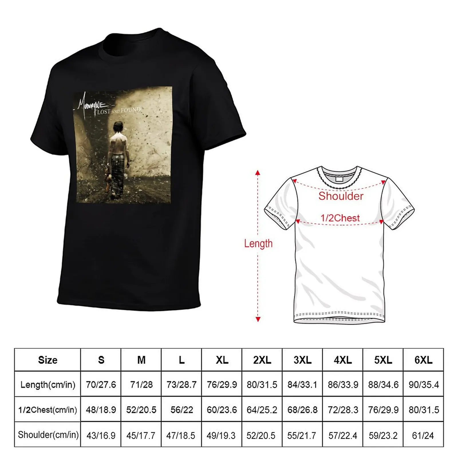 mudvayne T-Shirt t shirts for man graphic vintage t shirts cotton 100% black cotton t-shirt plain for man package T-Shirt