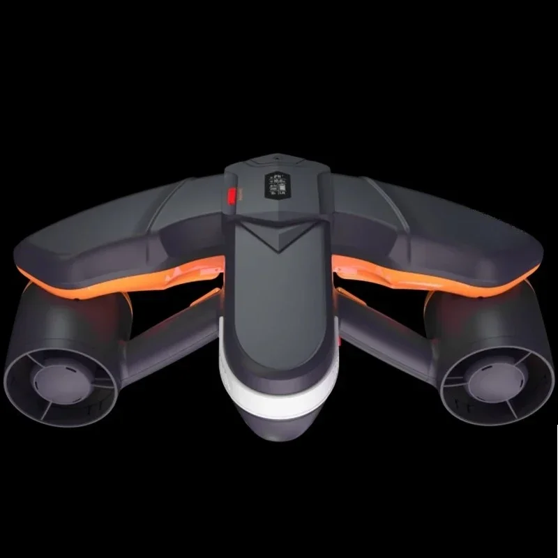 

Handheld electric assisted submersible booster for underwater propulsion