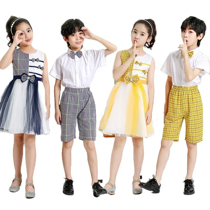 

Children's performance clothing dance clothing choir clothing primary and secondary school students' performance stage costumes