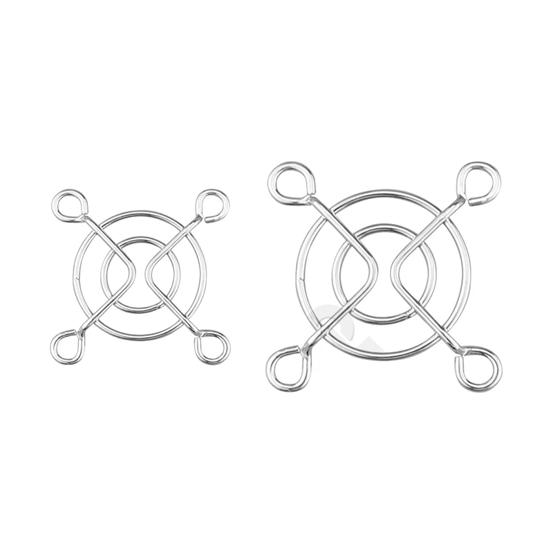 Gdstime 실버 메탈 그릴 핑거 가드 보호망 팬 그릴 30/40/50/60/80/90/120mm 냉각 팬 그릴 DC 팬 안전 장치