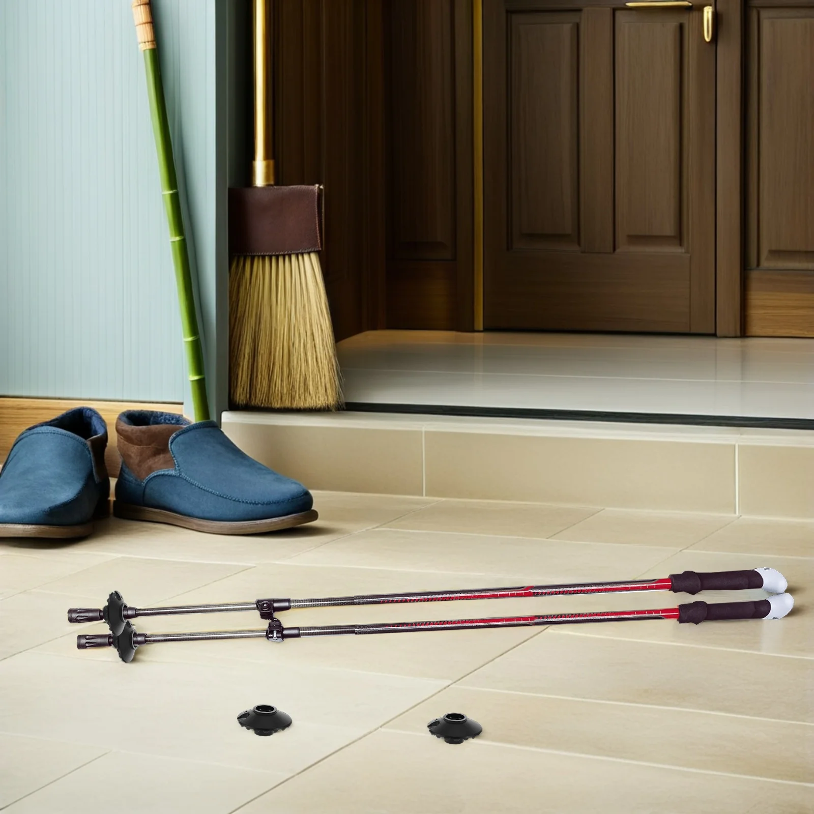 

25Pcs Snow and Mud Basket Attachment for Trekking Poles Universal Fit Lightweight Design for Long Distance Hikes Trekking Pole