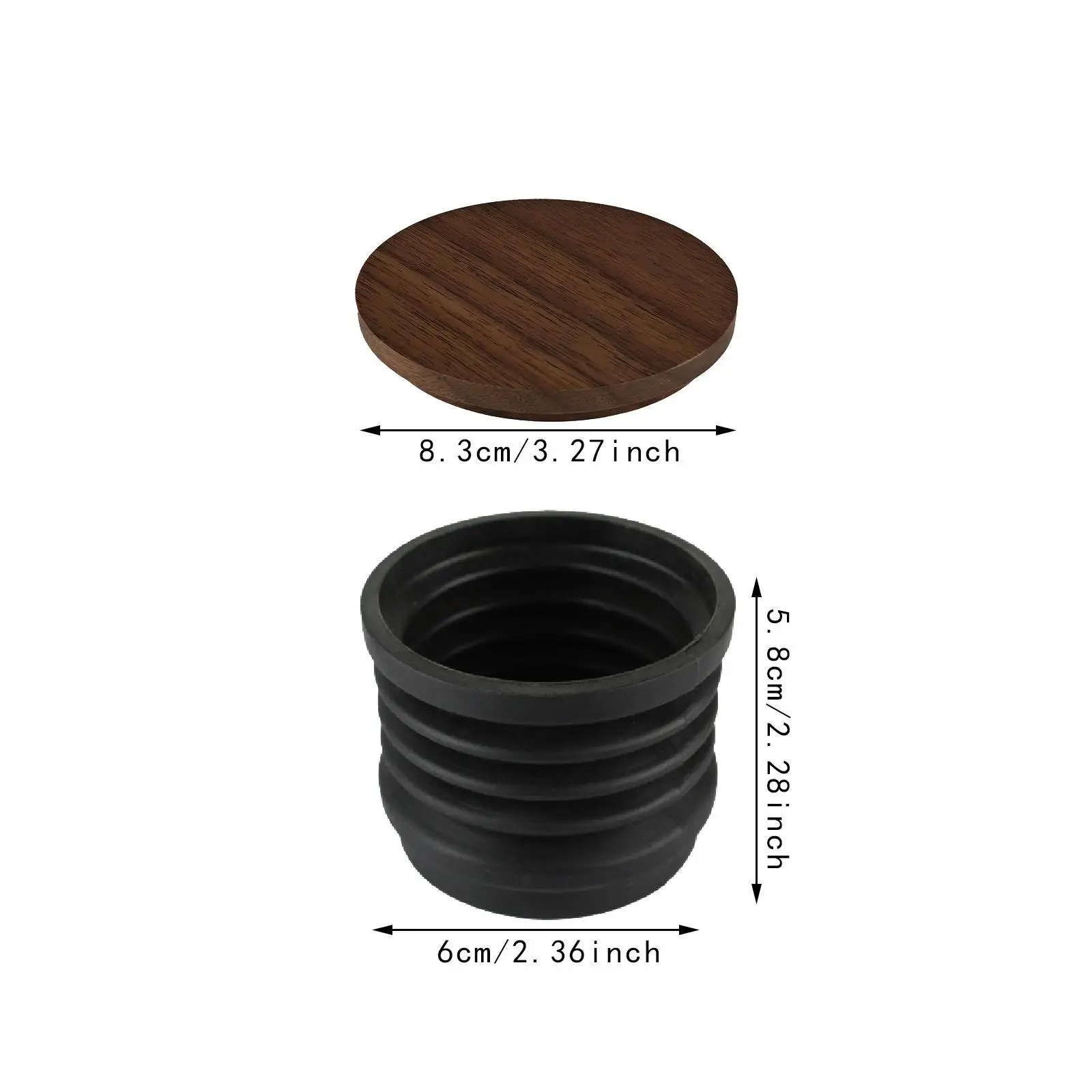 Single Dose Hoppers Cleaning Tool Replacement Reusable Accessories Grinder Air Blower Silicone Blowing Bean Bin for Household