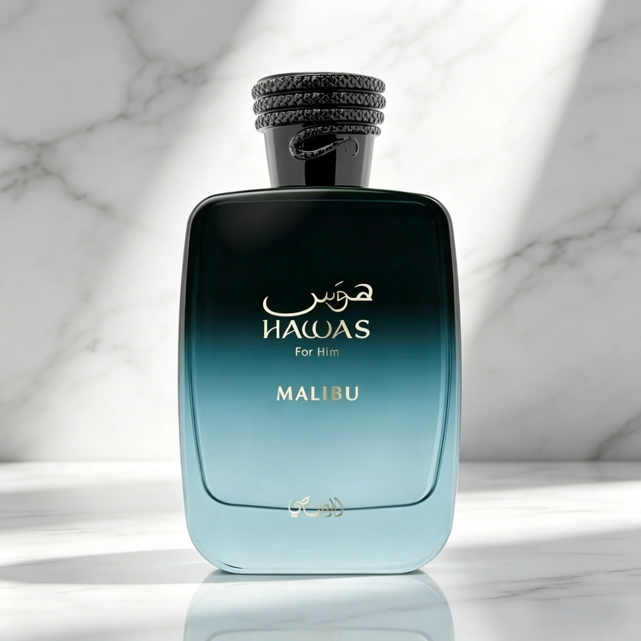 

Hawas MALIBU Men’s Eau de Parfum Spray Fragrance Fresh Aquatic Woody Perfume Long Lasting for Daily Wear