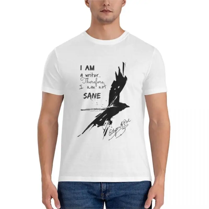 Edgar Allan Poe: I Am A Writer Relaxed Fit T-Shirt mens workout shirts mens tall t shirts t shirt man Short t-shirt