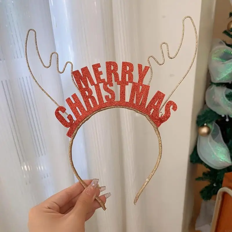 A3PB Elastic Christmas Pristband Pristmap Children Hoop Hoop Creative Pattern Headgear