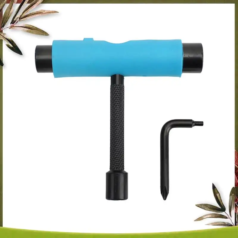 Multi-Function Skate Adjustment Tool With T-Type Hex Key,L-Type Head–Ideal For On-The-Go Repairs For Travel Use Multi-Purpose