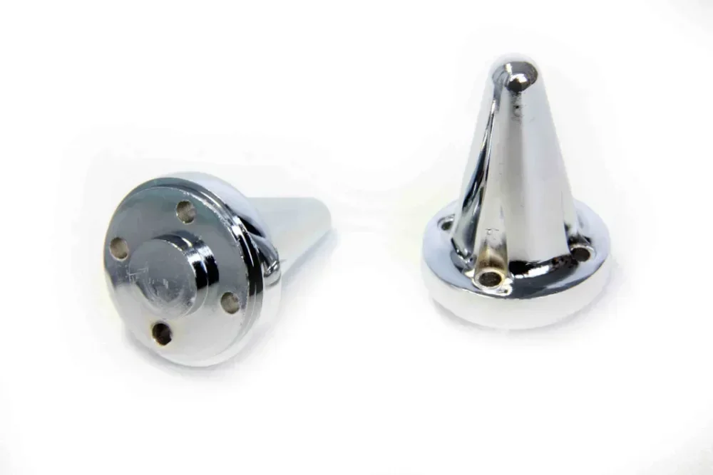 

Motorcycle Parts Spike Bar Ends Stiletto End Caps for Simply Replaces The Existing End Cap on ISO-Grips, ISO-Flame Grips