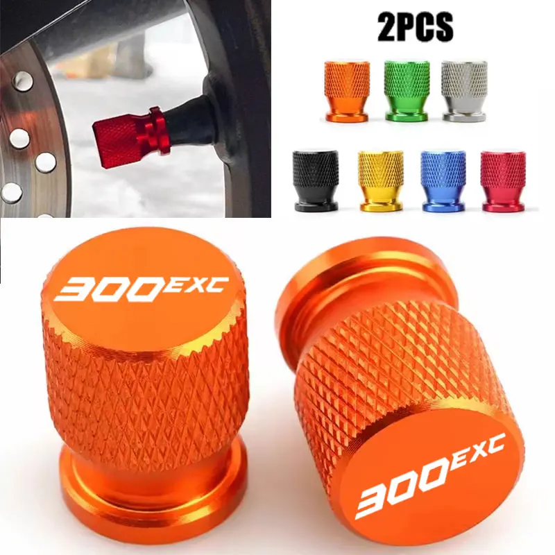Motorcycle Accessories Tire Valve Caps Stem Cover Plug For KTM TPI 300 EXC 300EXC