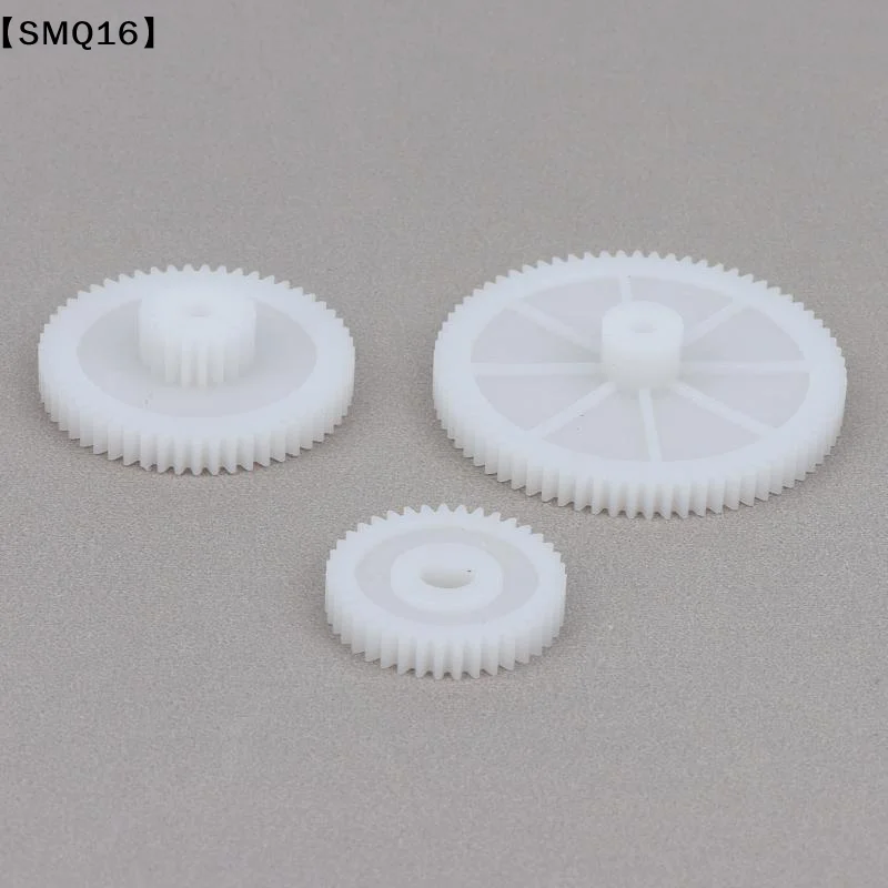 3 PCS Plastic Gear Set With Wear Resistant Material And Precise Machining Perfect For DIY Robotics 3D Printer/Electronic【SMQ】
