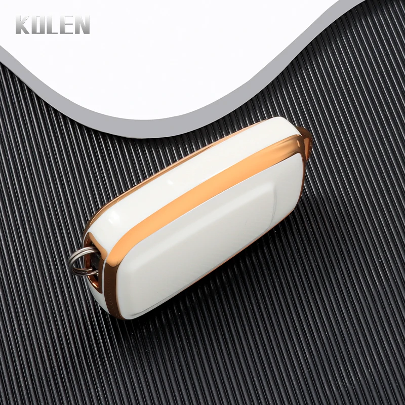 Funda de TPU para mando a distancia de coche, carcasa a la moda para Toyota Corolla Prius Camry CHR C-HR RAV4 Altis Land Cruiser Prado, sin llave