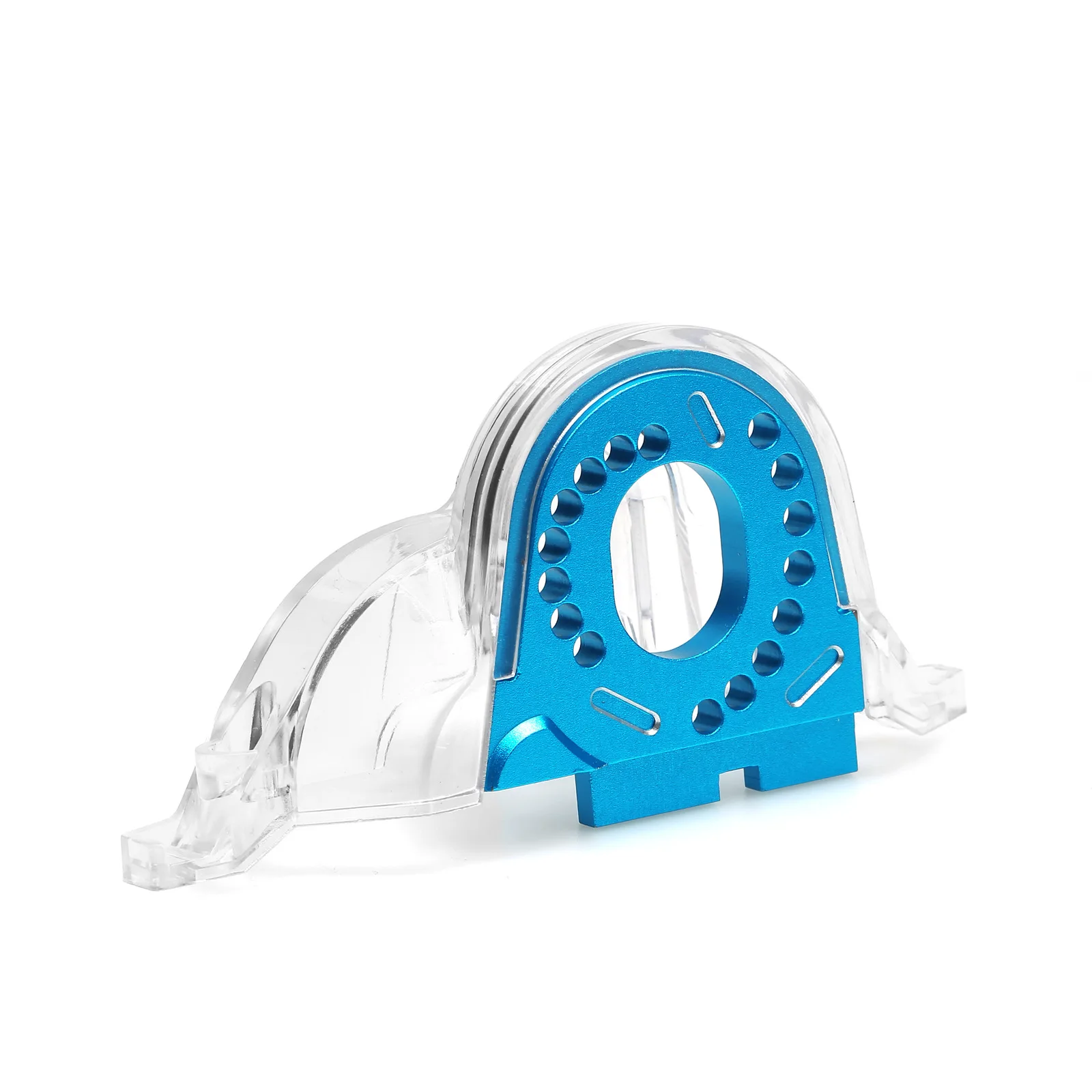 Aluminum Alloy Motor Base Transparent Large Gear Cover Plastic Gear Cover for TRAXXAS T4 T6 TRX4 TRX6 Upgrade Parts Kit RC Car