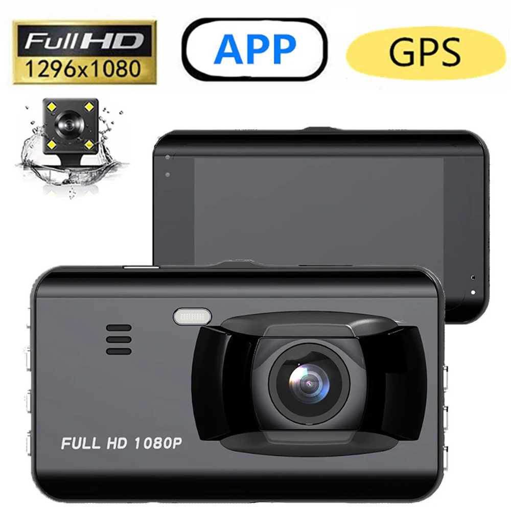 

Car DVR WiFi GPS Dash Cam 1080P Full HD Vehicle Video Recorder Dashcam Night Vision Black Box Car Accessories Rear View Camera