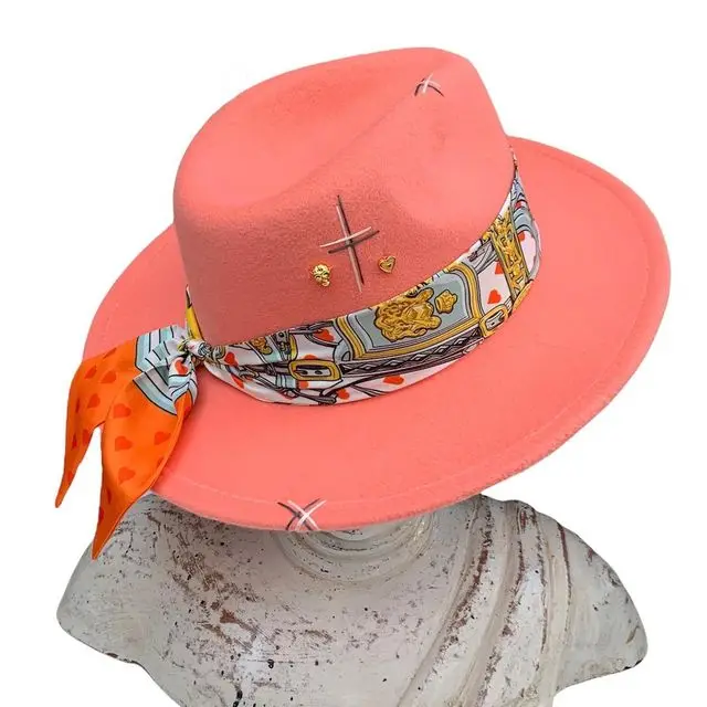 Handgenähte Fedoras-Mütze, unregelmäßige einfarbige Mütze, verstellbare Unisex-Mütze, Fedora-Filzhut, Jazz-Herbst-Winter-Mütze, Serpla Forecro – Detail 9