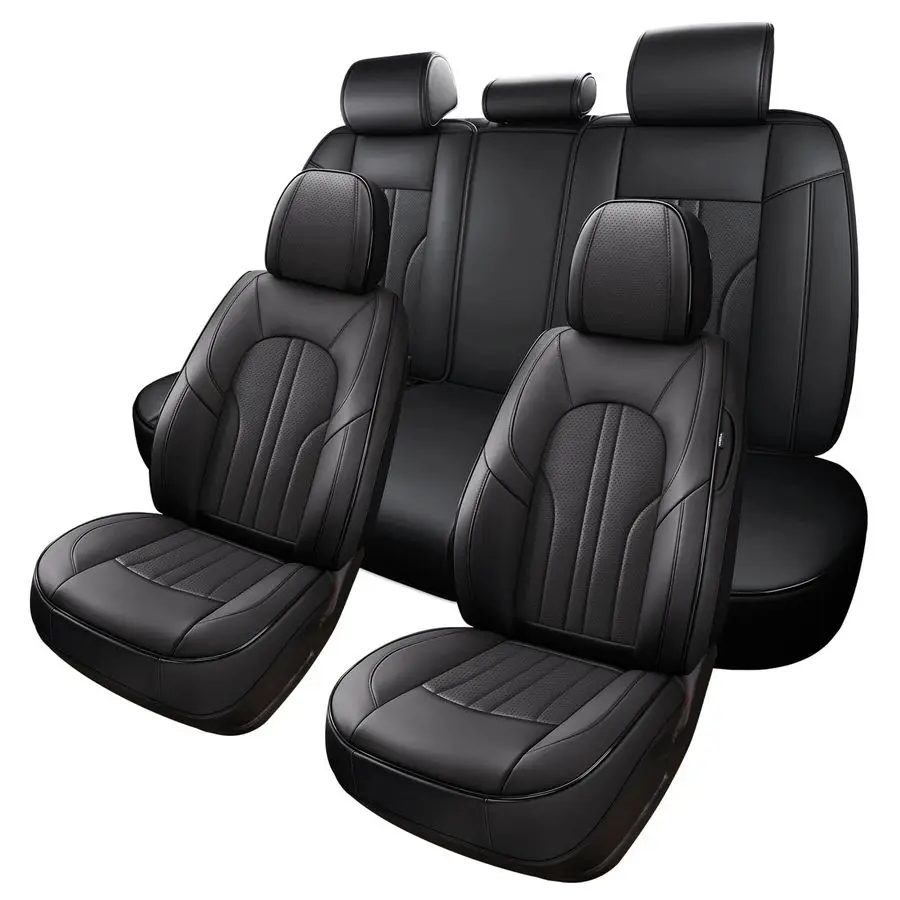 

Seat Cover Full Set, Leather Car Seat Cover, Waterproof Seat Covers, Car Seat Cushion, Nappa Leather Seat Covers Car Seat Protec
