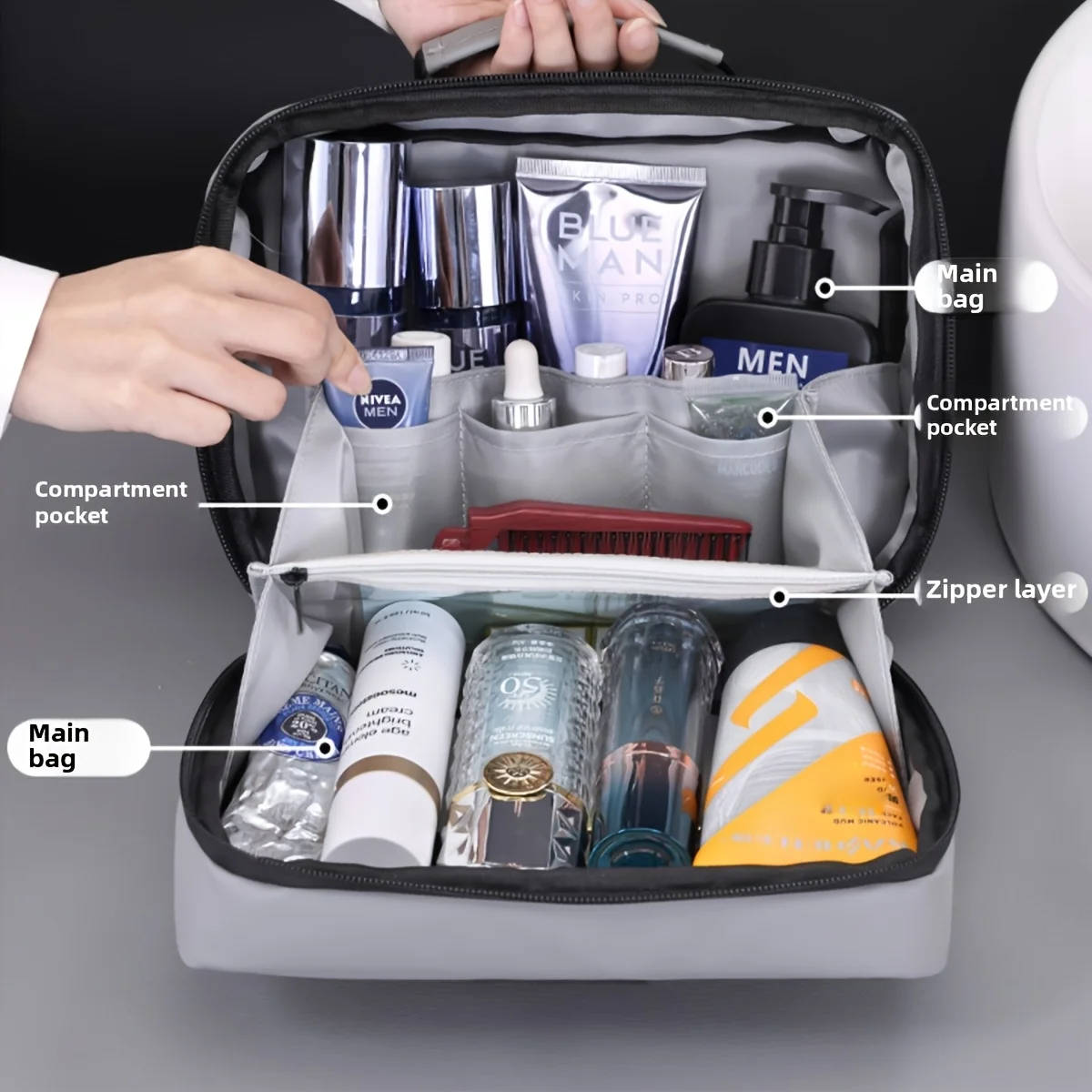 Thumbnail 2 - #75 Best Cosmetic Makeup Bags to Buy In 2026