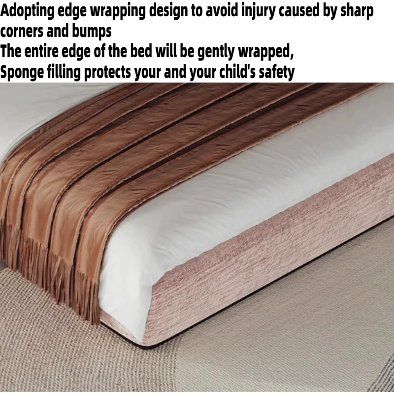 180x200cm Frame Double Bed Queen Size Velvet Bedroom Decor Twin Bed 2 People Home King Size Designer Luxury Bedroom Furniture