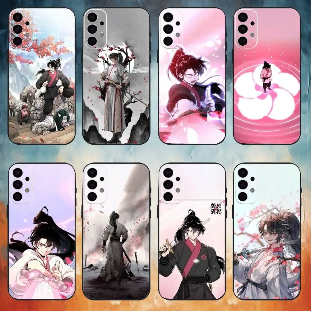 Comic R-Return Of The Blossoming Blade Phone Case For Samsung S26,25,24,23,22,21,20,30,Ultra,Plus,Fe,Lite Black Shell