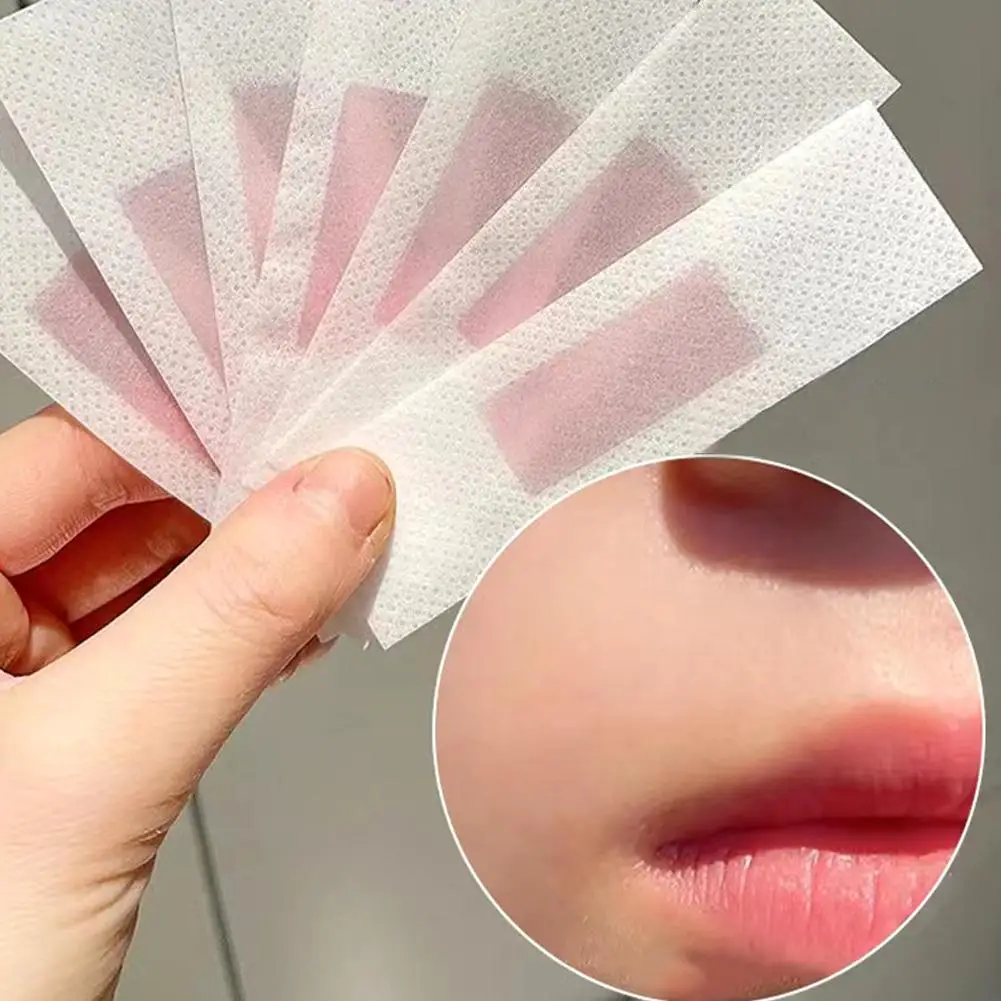 10/100PCS Professional Hair Removal Wax Strips for Leg Body Face Useful Woman for Summer Depilation Double Sided Cold Wax Paper