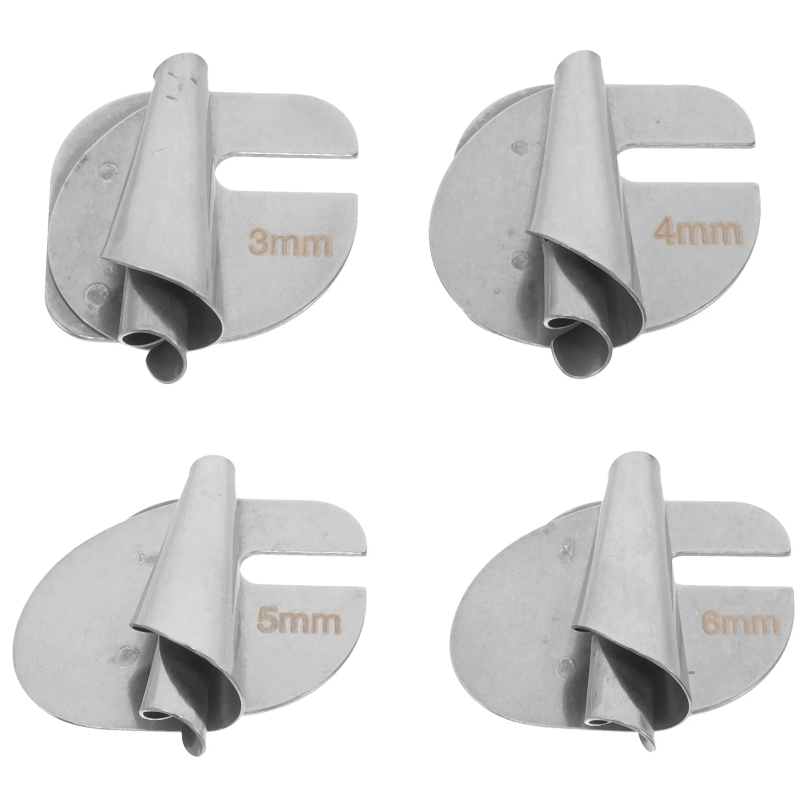 

1Set Household Seamer Binder Stainless Steel Rolled Hem Foot for Sewing Machine Professional Metal Binding Attachment