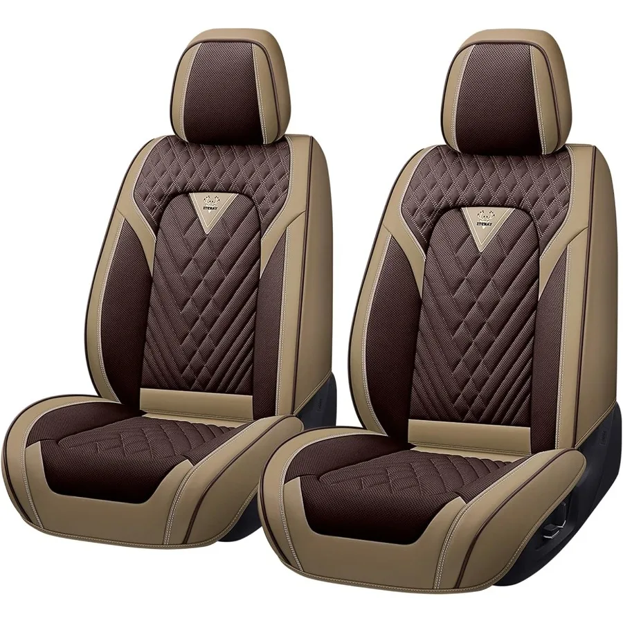 

Front Seat Covers for Chevy Camaro 20002024 Waterproof Faux Leather Car Seat Covers Luxury Automotive Interior Accessories Cove