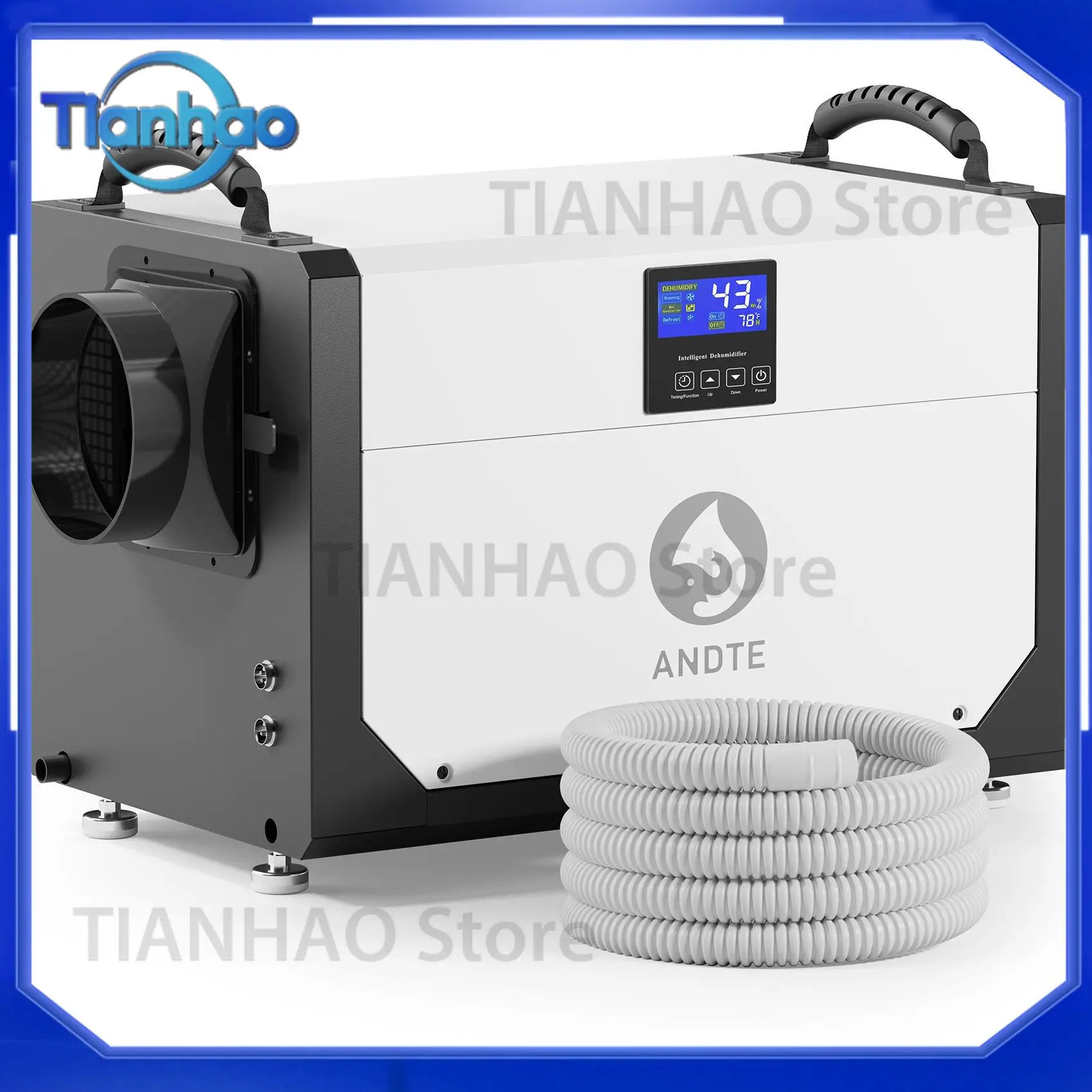 Industrial Desiccant Dehumidifier for Basement and Crawl Space Portable Electric with ROHS Certificate