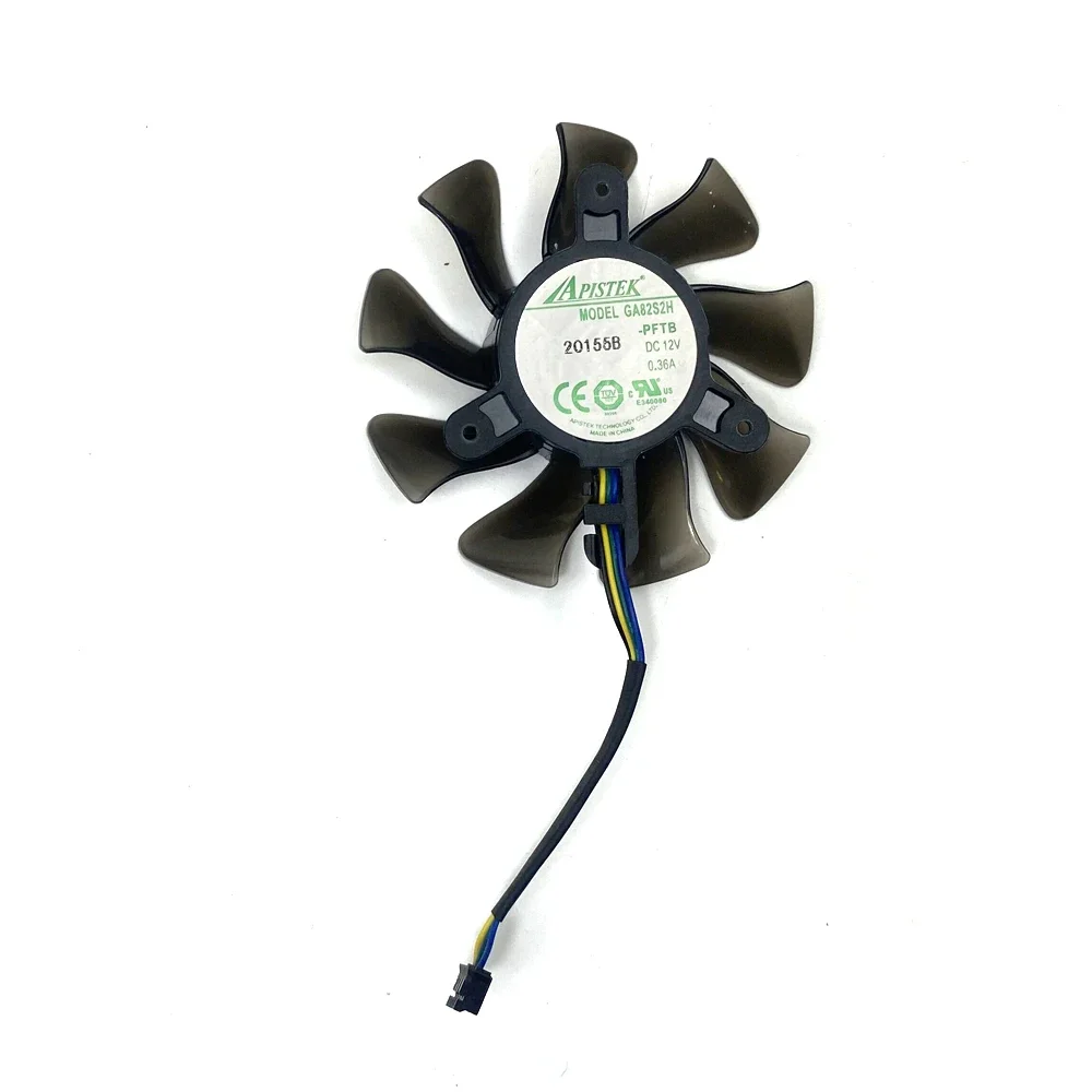 Cooling 75MM 4pin GA82S2H RTX 2070 2080TI GPU fan for KFA2 Geforce GALAX RTX 2070 2080Ti SG Version Graphics Card Replacement
