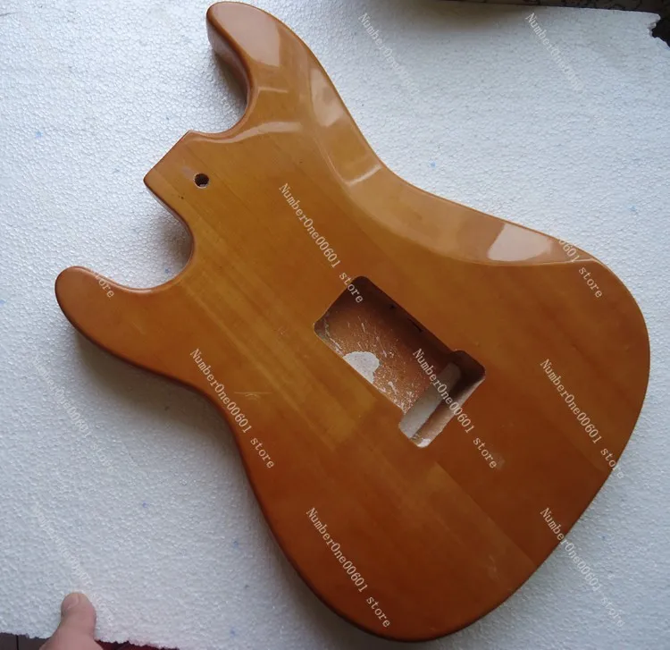 

Electric Guitar STQ Body, Personalized Scar Wood Grain Body, Mahogany Bright Paint, Electric Guitar DIY Accessories