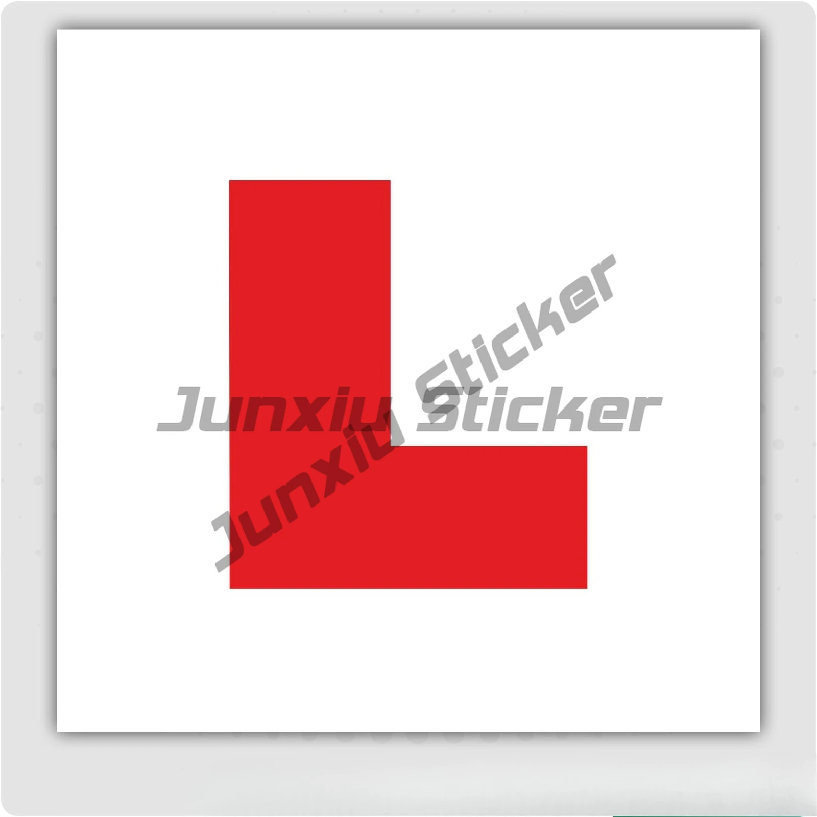 

Learner L Plates Car Van Lorry Vinyl Self Adhesive Stickers