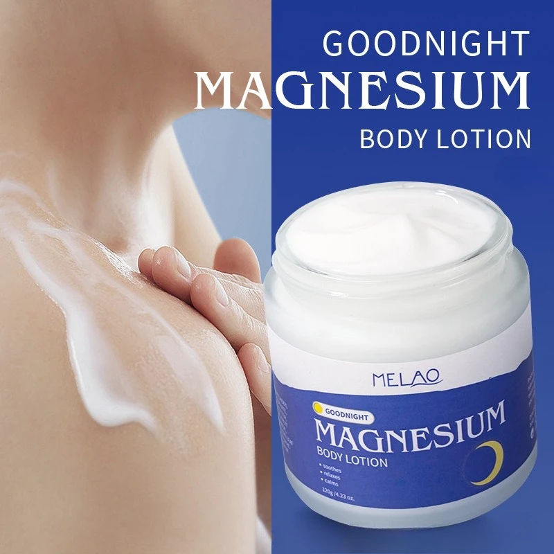 

Magnesium Body Lotion Nourishing Night Long-lasting Moisturizing Promoting Sleep Relaxing Body Mind Hand Care Skincare
