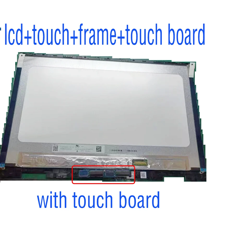 Imagem -05 - Fffhd Ips Lcd para hp Envy X360 15-ed 15m-ed 15-ee0504sa 15m-ee0013dx 15-ee Display Lcd Quadro de Montagem da Tela de Toque Novo 15.6