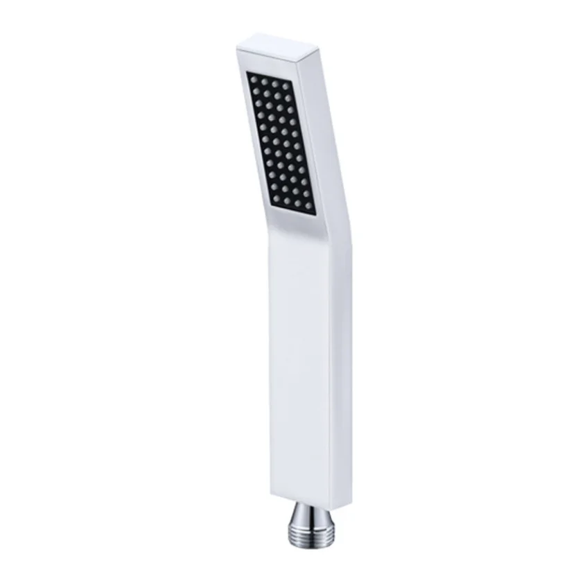 Stainless Steel Pressurized Hand Sprinkler Square Head Shower Super Spray Rain Pressure Shower Head