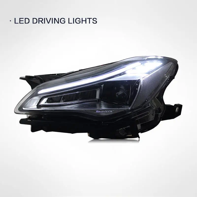 Conjunto de faros delanteros de luz LED para Maserati Quattroporte 2013 2014 2015 2016 2017 2018 2019 2020 2021, actualización de lámparas frontales LED completas