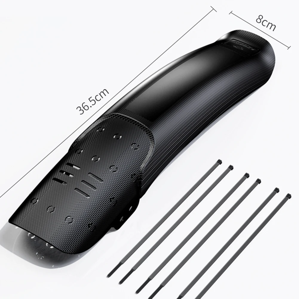 Para-lamas dianteiro e traseiro de bicicleta universal, guarda-lamas dianteiro e traseiro, leve, para pneus de 26/27, 5/29 polegadas