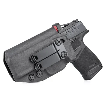 Hellcat Pro Holster, IWB Kydex Holster für 9 mm Springfield Armory Hellcat Pro Red Dot Optics Cut Anhang innen verdeckte Tragetasche
