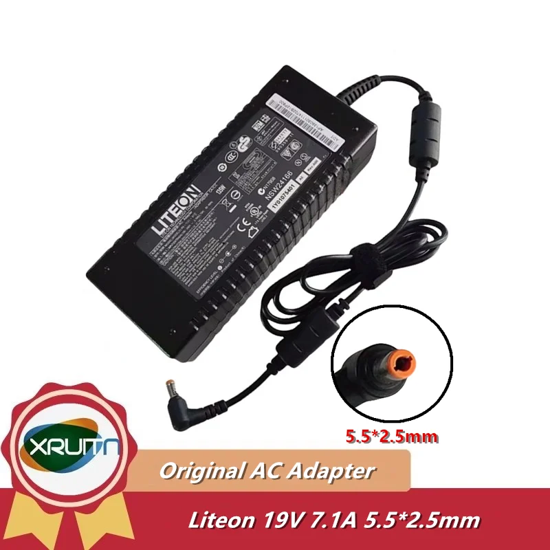Genuine LITEON PA-1131-07 PA-1131-05 19V 7.1A AC Adapter Charger 135W AIO Laptop Power Supply 5.5*2.5mm