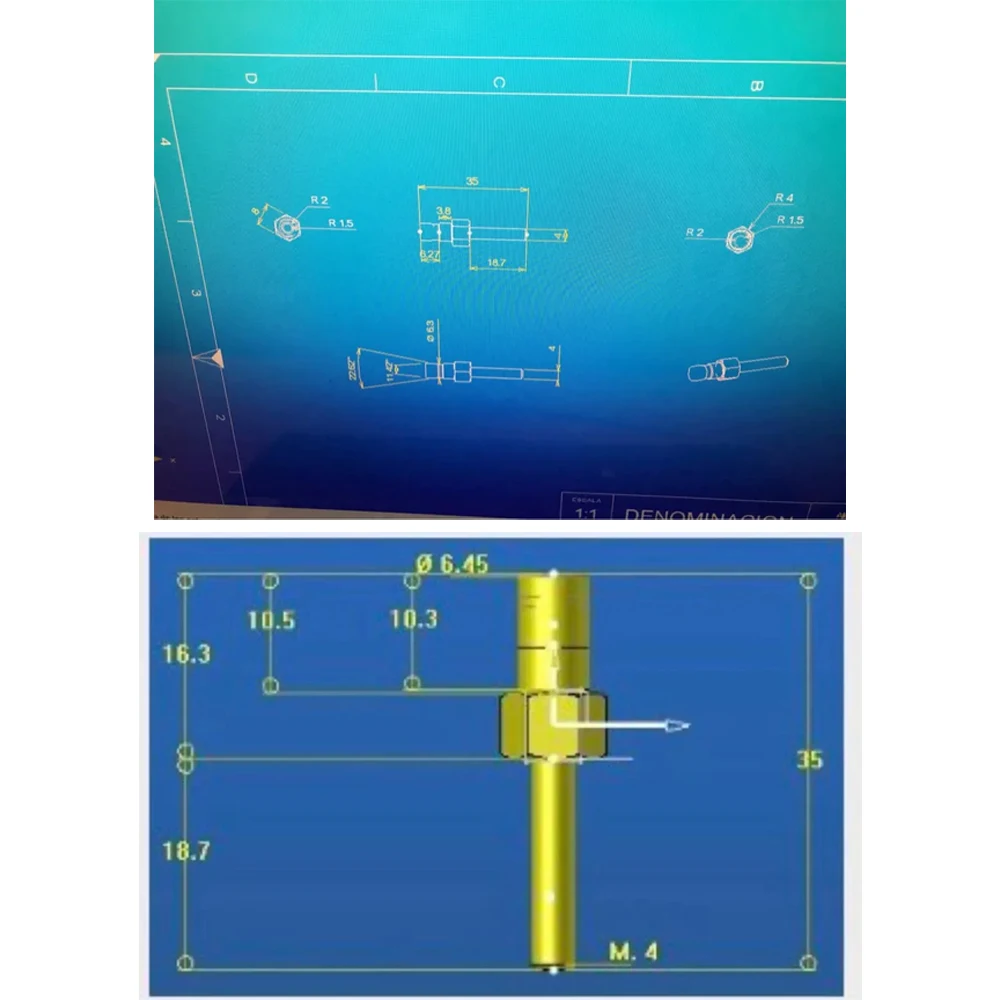 Śruby M4 niestandardowe produkty