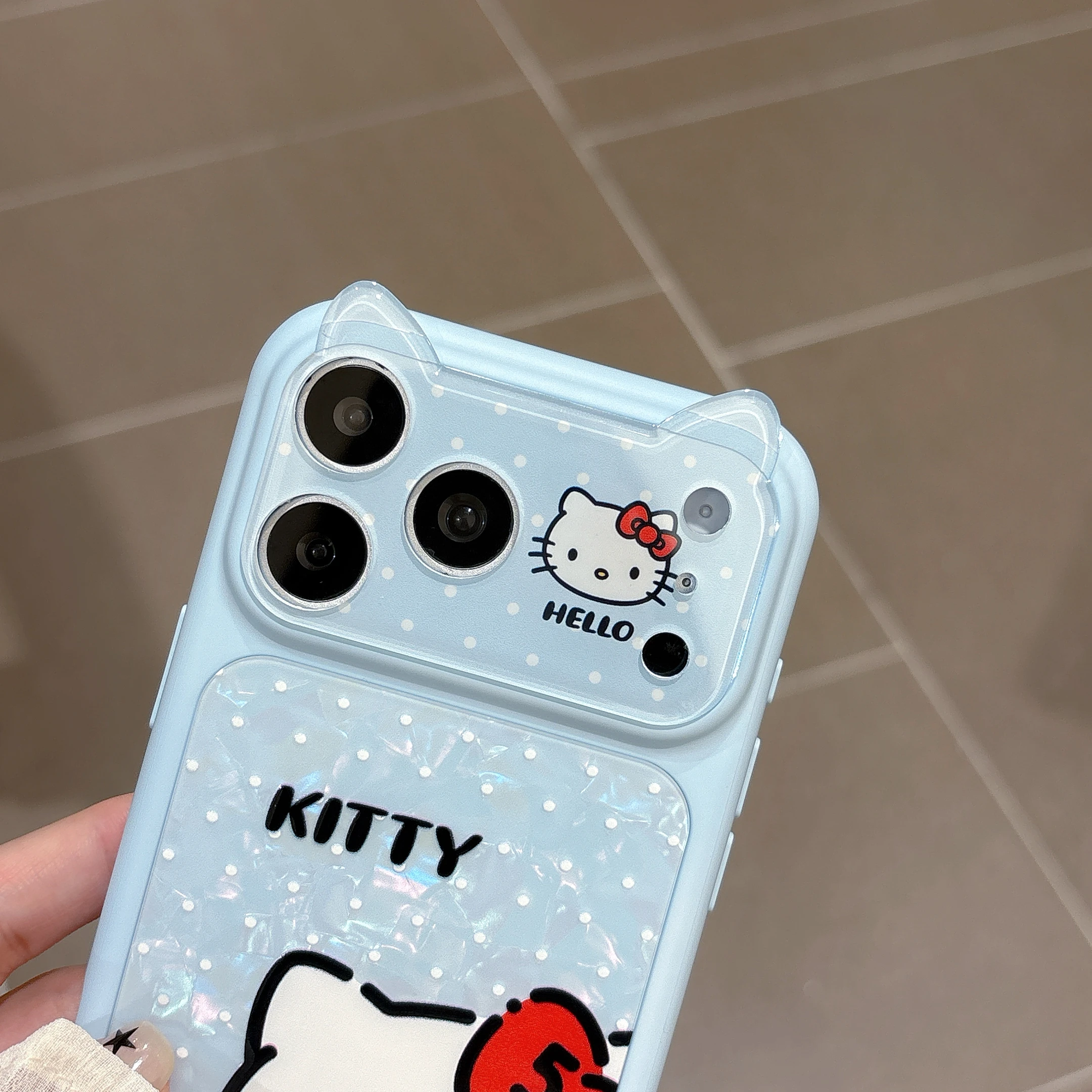 Cute Cartoon Y2K Hello Kitty Mobile Phone Case for IPhone 17 Pro Max 17 Pro 16 Pro Max 17 16 15 Pro Max Phone Case view 4