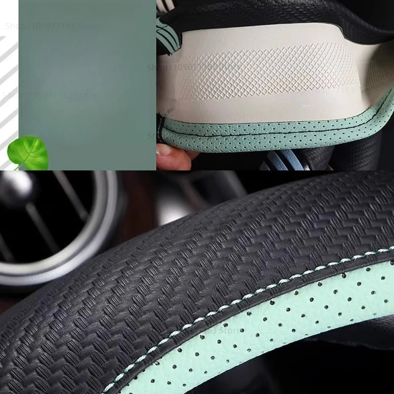 For BYD Sealion 7 EV 2024 2025 Sealion 07 Car Steering Wheel Cover Ultra Thin Breathable Auto Interior Accessories
