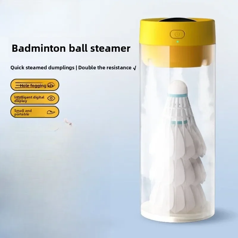 Digital display screen ball smoker, large fog volume fast ball steamer Xiaoyubao mini ball steamer