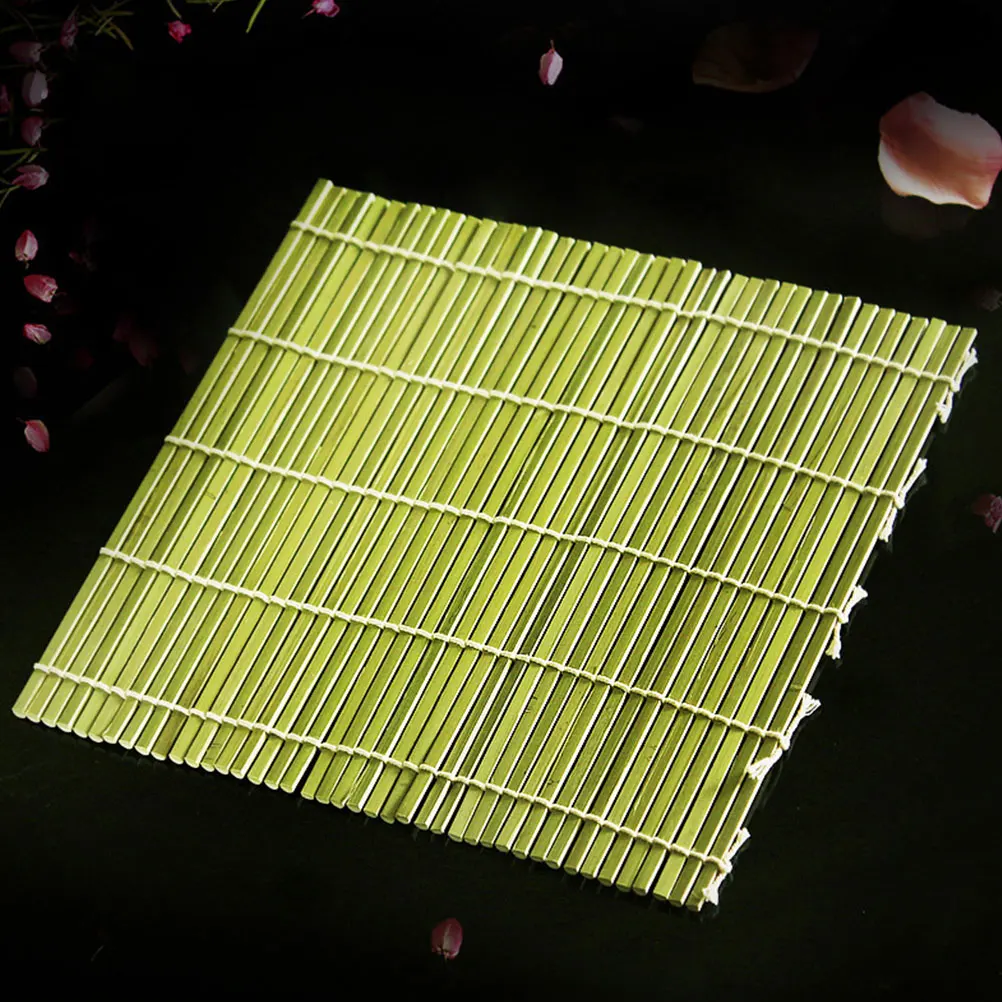 

3 Pcs Bamboo Sushi Curtain Rolling Mat Maker for Roller Home Tool Mats Making Rollers