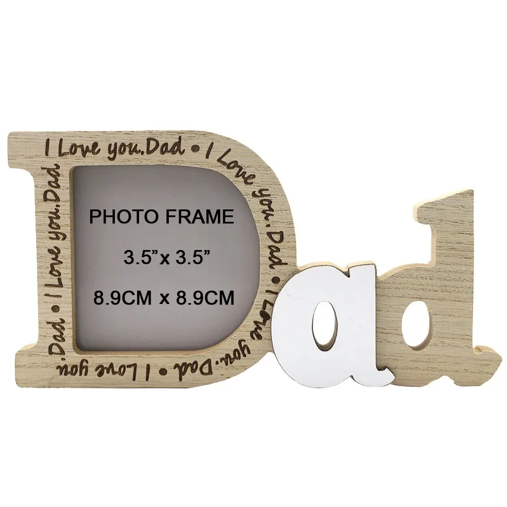 Heart Picture Frame, Wooden “Mr & Mrs” decoration Newlywed Photo Gift for Wedding Display