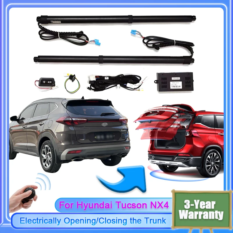 For Hyundai Tucson NX4 2020~2024 Vehicle Electric Tailgate Lift for Trunk Intelligent Opening of Tail gate Soft Close Car Door