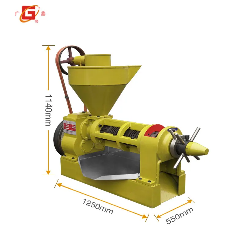 

YZYX90 3 TPD Small Type Black Seed Oil Press Machine , Oil Expeller Spelar