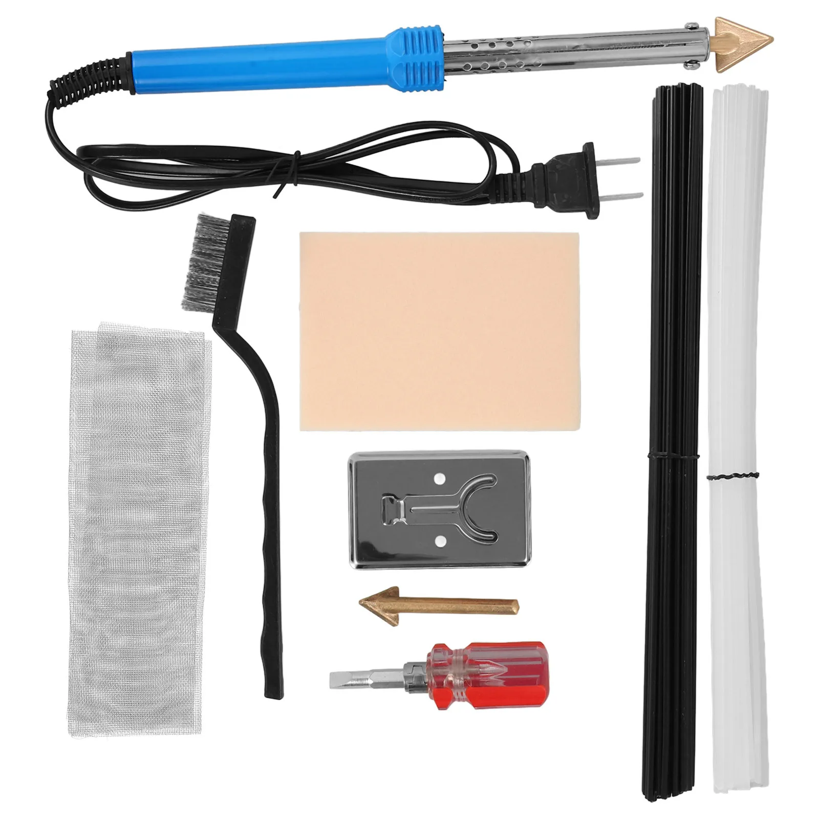 

1Set Car Bumper Repair Kit Durable Plastic Fix Tool Cost Effective Easy Use Bumper Smoothing Maintenance Repair Too Kit