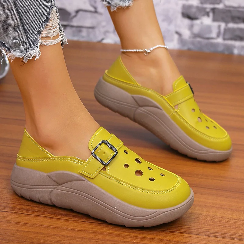 

Women's Platform Sport Shoes Flat Loafers 2023 Sneakers Summer Fashion Casual Sneakers Breathable Mesh Lined Flat Heel