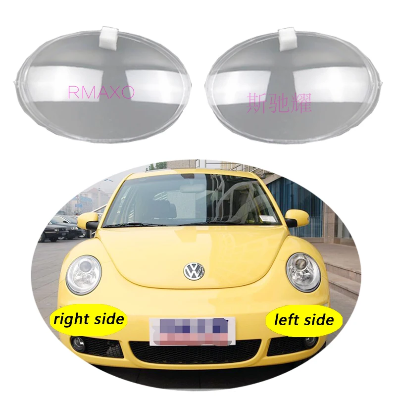 

Use For Volkswagen VW Beetle 2004-2010 Transparent Headlamp Cover Lamp Shade Front Headlight Shell Lampshade Lens shell