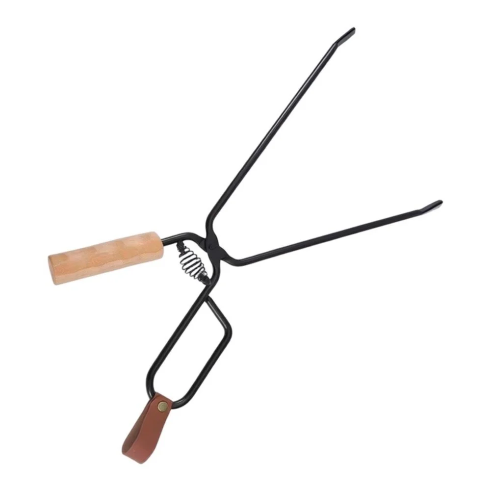 Outdoor Fire for tongs with Reinforced Frame and Heat Insulating Handle for Safe Operation Near High Temperature Sources