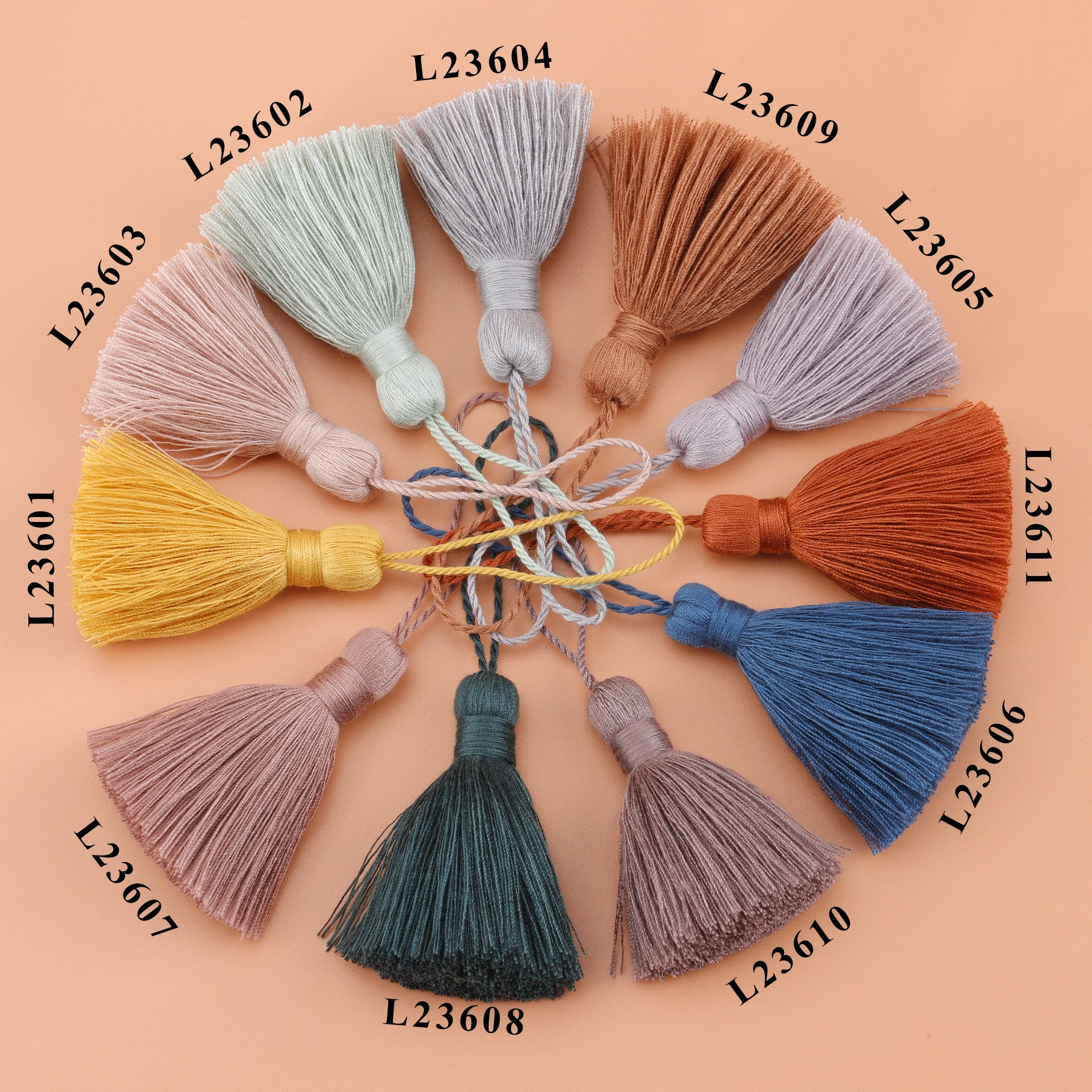 CHENGRUI L236,13.5cm,tassel,cotton fringe,craft tassels,fringe for curtain,tassels for jewelry diy,fringe curtain,4pcs/bag